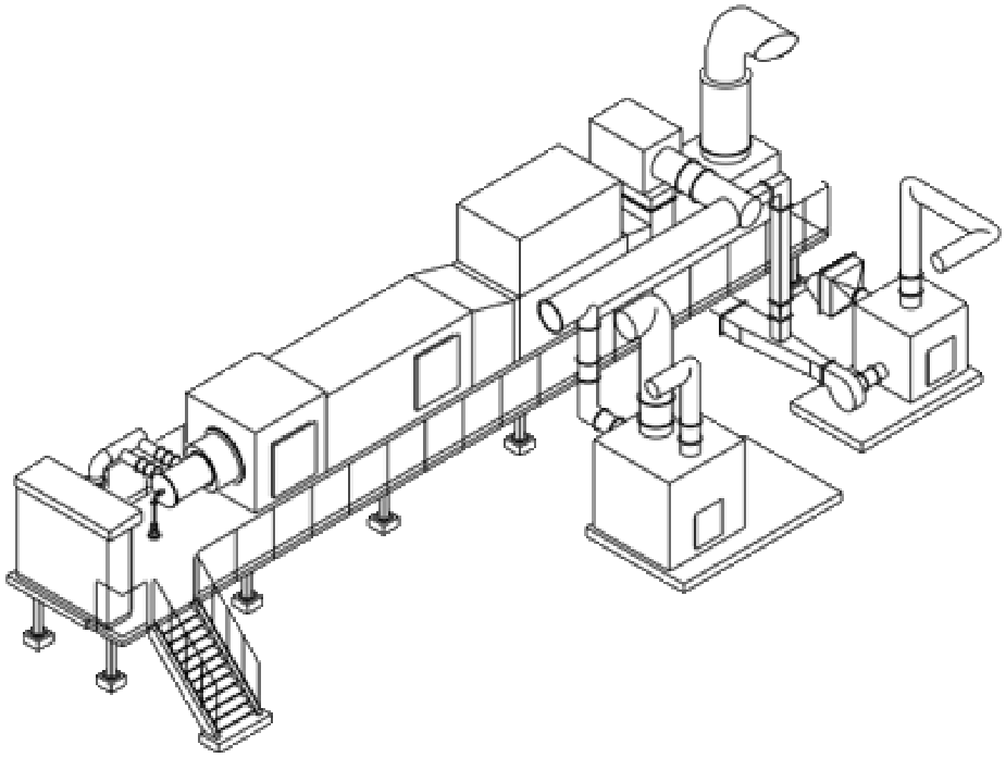 直燃式脱臭装置